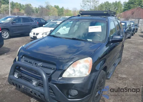 2005 Honda Cr-V Se из США, поврежденный, VIN SHSRD78985U337265